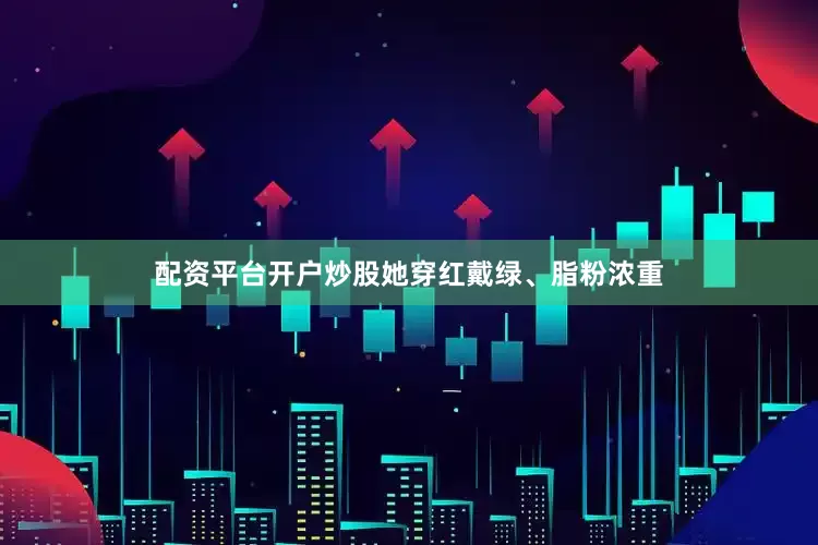 配资平台开户炒股她穿红戴绿、脂粉浓重